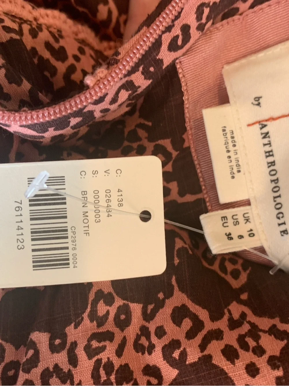 Anthropologie NWT Two-Piece Matching Set Top 4 Skirt 6